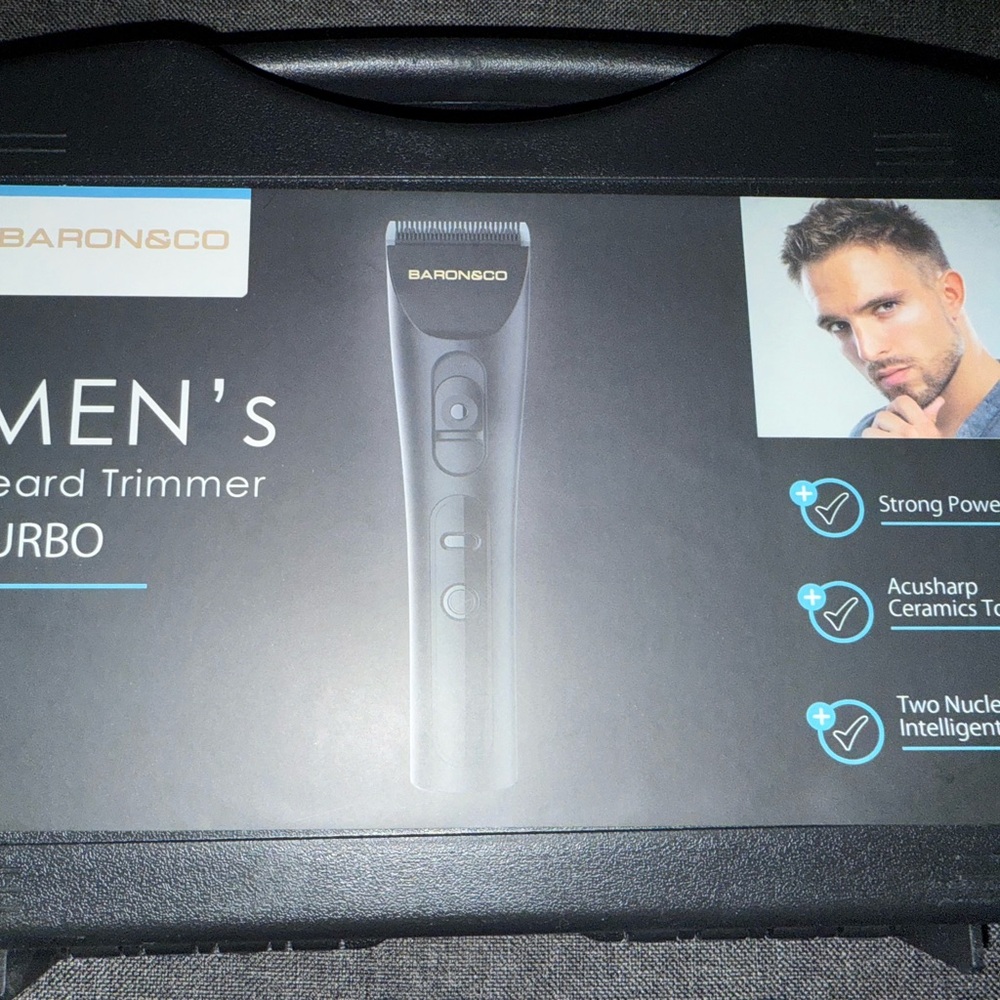 Men's Beard Trimmer new- Black